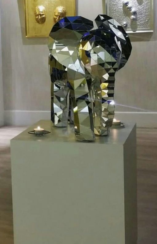 Elephant Mirror Sculpture2