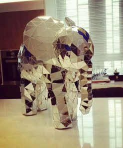 Elephant Mirror Sculpture4