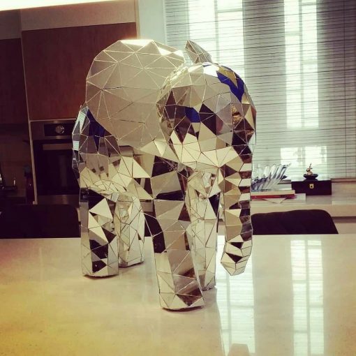 Elephant Mirror Sculpture4