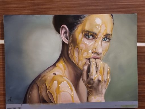Lady Covered in Honey2