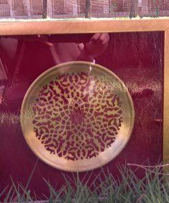 Plate inside Golden Wall Frame1