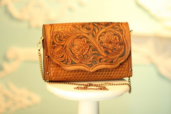 Carved Wooden Drum Bags 1