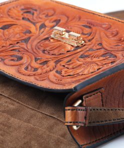 Completely engraved Leather Bags 3