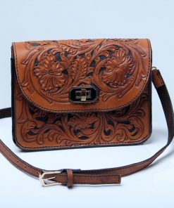 Completely engraved Leather Bags 8